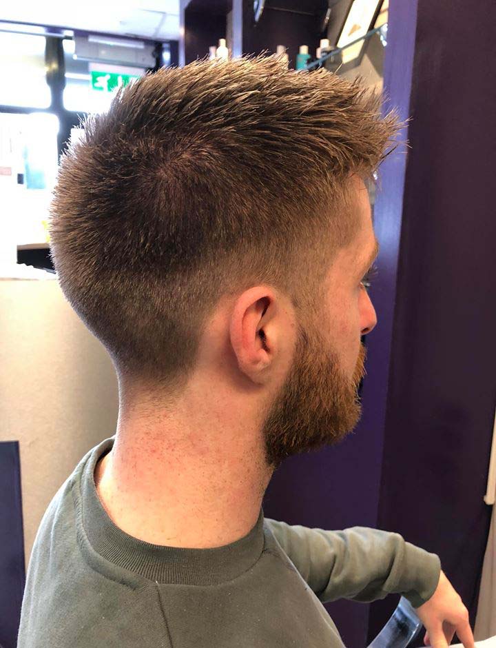 G1 Man with fresh haircut