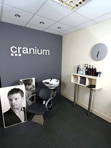 Inside Cranium barbers